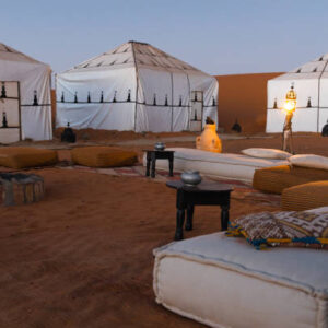 luxury desert camp